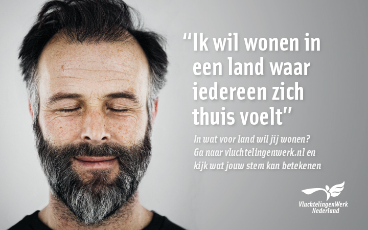 VluchtelingenWerk - verkiezingen: 'In wat voor land wil jij wonen?' 